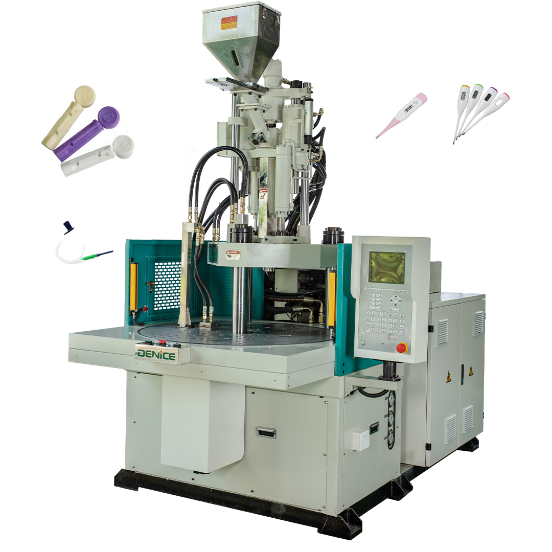 85 tons rotary table Hydraulic motor rotor blood lancet coil handle screwdriver injection molding moulding making machine