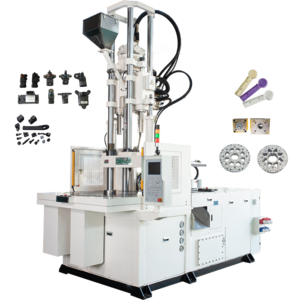 40tons rotary table screw driver making machine/bolt driver blood lancet vertical plastic injection molding  machine