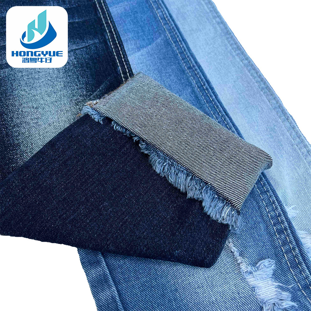 Heavy Weight Twill Cotton Spandex Jeans Fabric With Soft Wash Denim Fabric 98 % Algodon 2 % Elastano Confort