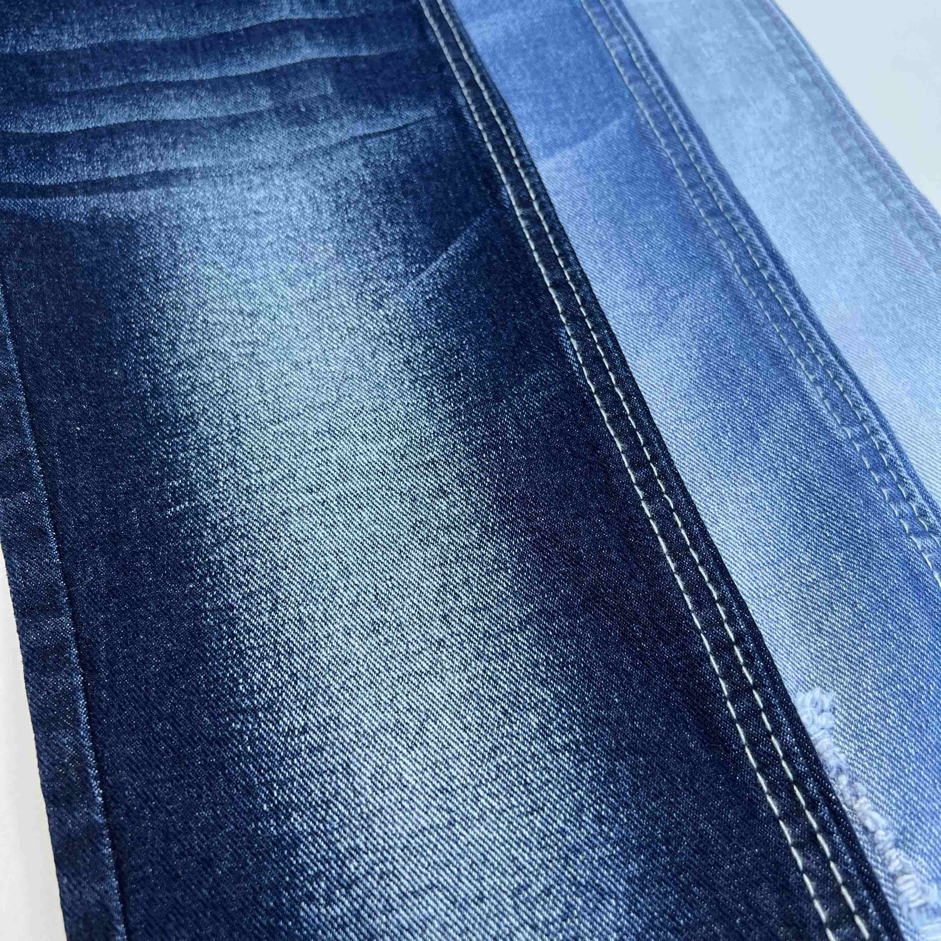 Heavy Weight Twill Cotton Spandex Jeans Fabric With Soft Wash Denim Fabric 98 % Algodon 2 % Elastano Confort