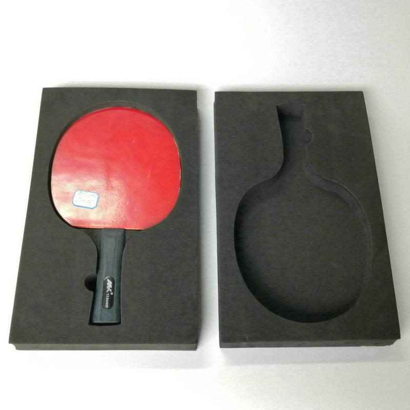 Custom tennis racket packaging foam padding,ping pong racket packaging