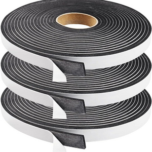 1/8 Inch T High Density Single Sided self adhesive Insulation Weather Strip Sealed Closed Cell eva Foam Tape for Door and Window