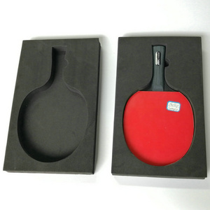 Custom tennis racket packaging foam padding,ping pong racket packaging