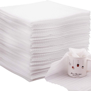 100PCS, Gla Pack Foam Wrap Sheets Cushioning For Shipping, Packaging, Storage-Safely Cushion Wrap For Dishes, Furnsses, Plates