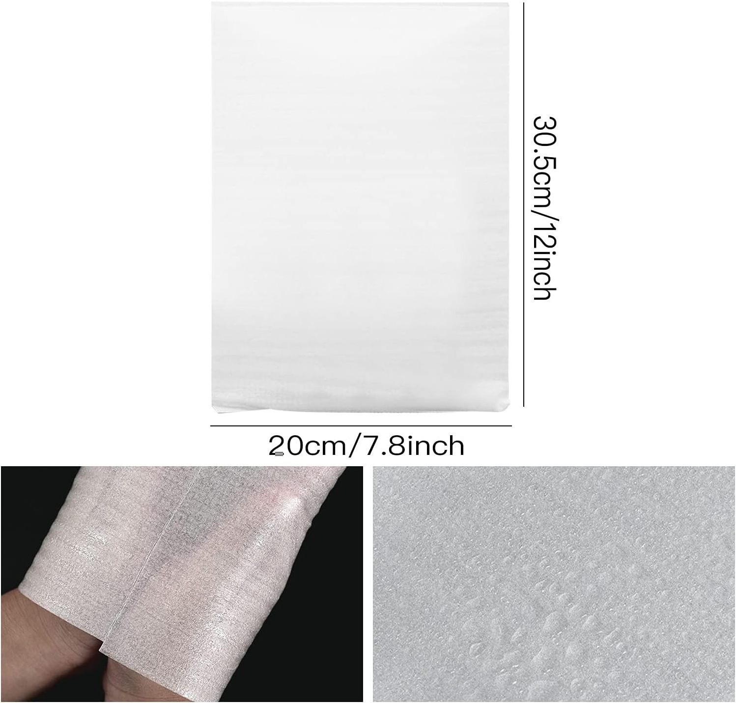 100PCS, Gla Pack Foam Wrap Sheets Cushioning For Shipping, Packaging, Storage-Safely Cushion Wrap For Dishes, Furnsses, Plates