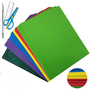 Factory price color eva foam cosplay sheet 1mm 2mm 3mm 4mm 5mm 6mm 7mm 8mm