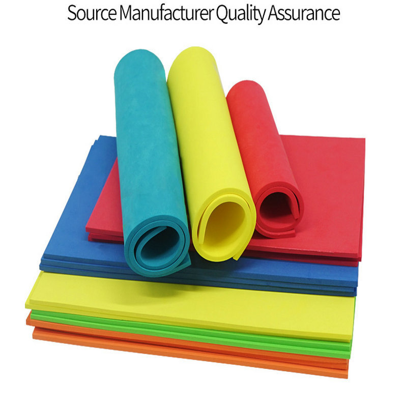 Cosplay,DIY,art and craft use thick colorful rubber goma eva foam sheet material cut to size