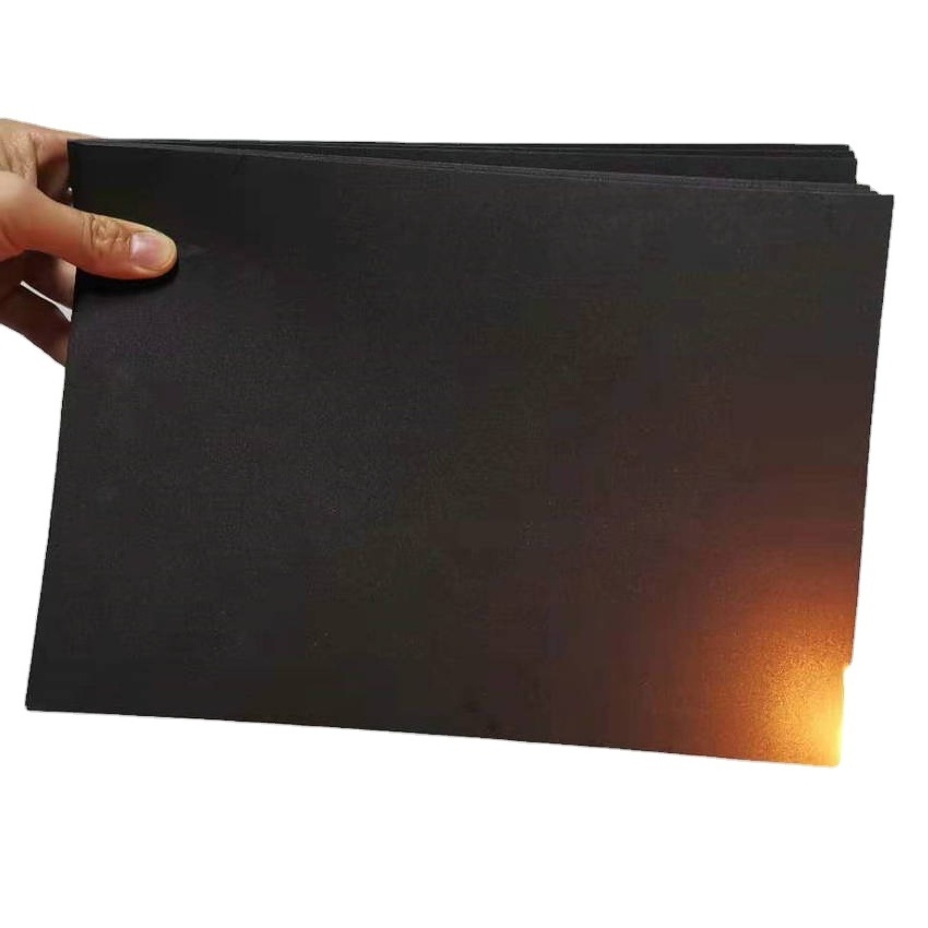 0.5-62mm thickness Fireproof/fire resistant black EVA foam with flame retardant additive UL94-V0  cut to size as you need