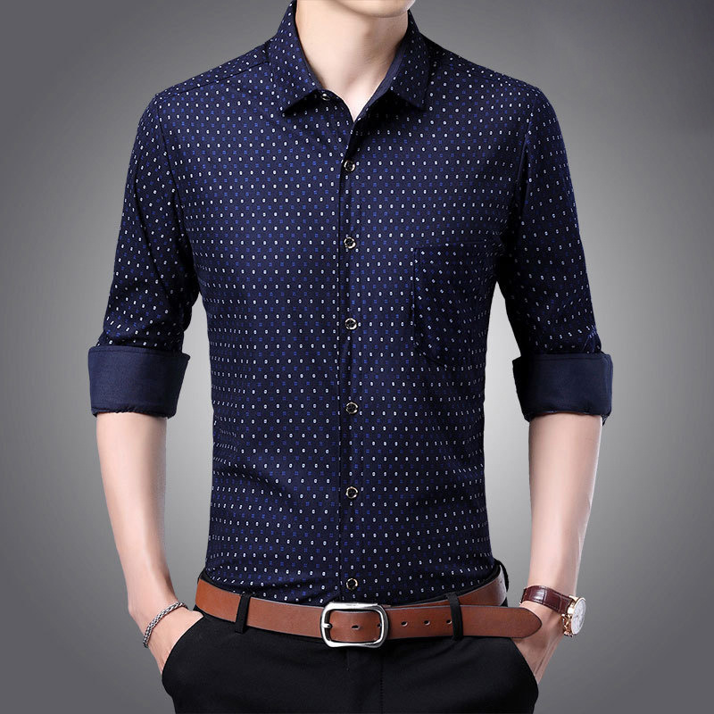 Custom Private Label Men's 100% Cotton Fabric Casual Business shirt Slim Fit Long Sleeve Formal Dress Shirt For Men