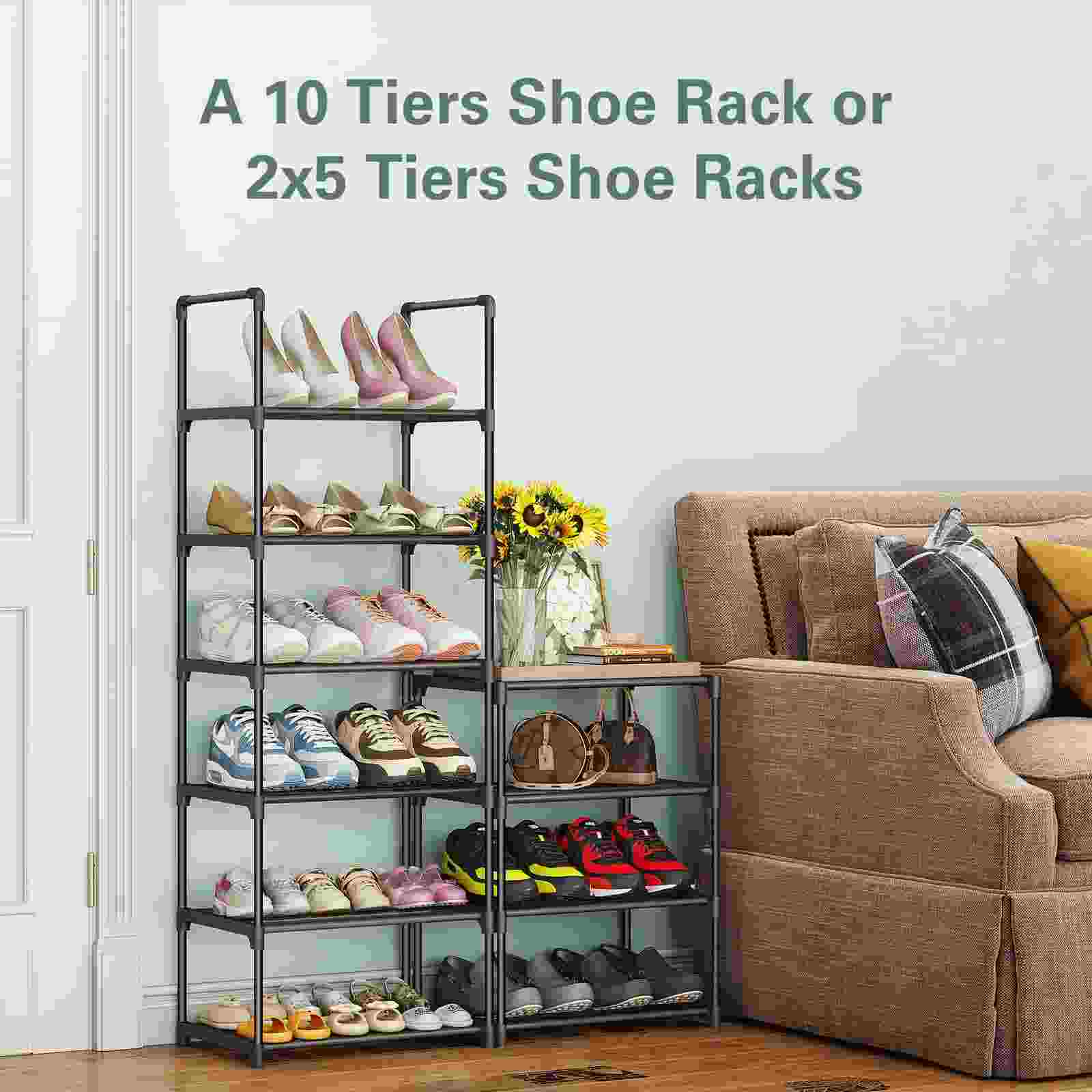 Shoe Rack Multi-layer Simple Household Economical Layer Rack Dormitory Door Storage Rack  Assembly Shoe Cabinet