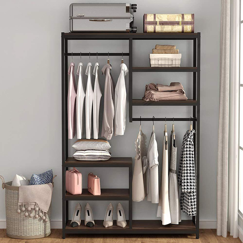 Cupboards For Bedroom Wardrobe Modern bedroom wardrobe clothes storage organizer double hanging rod combination wardrobe almirah