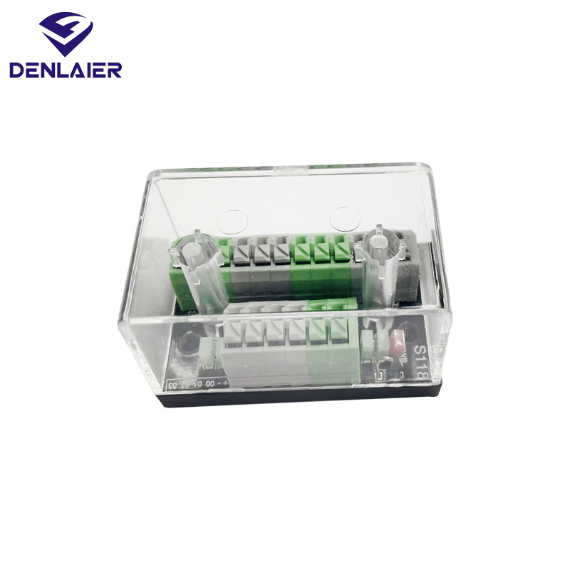 DENLAIER S118 brass bus bar push in distribution Mini type wiring module interface board terminal block connector