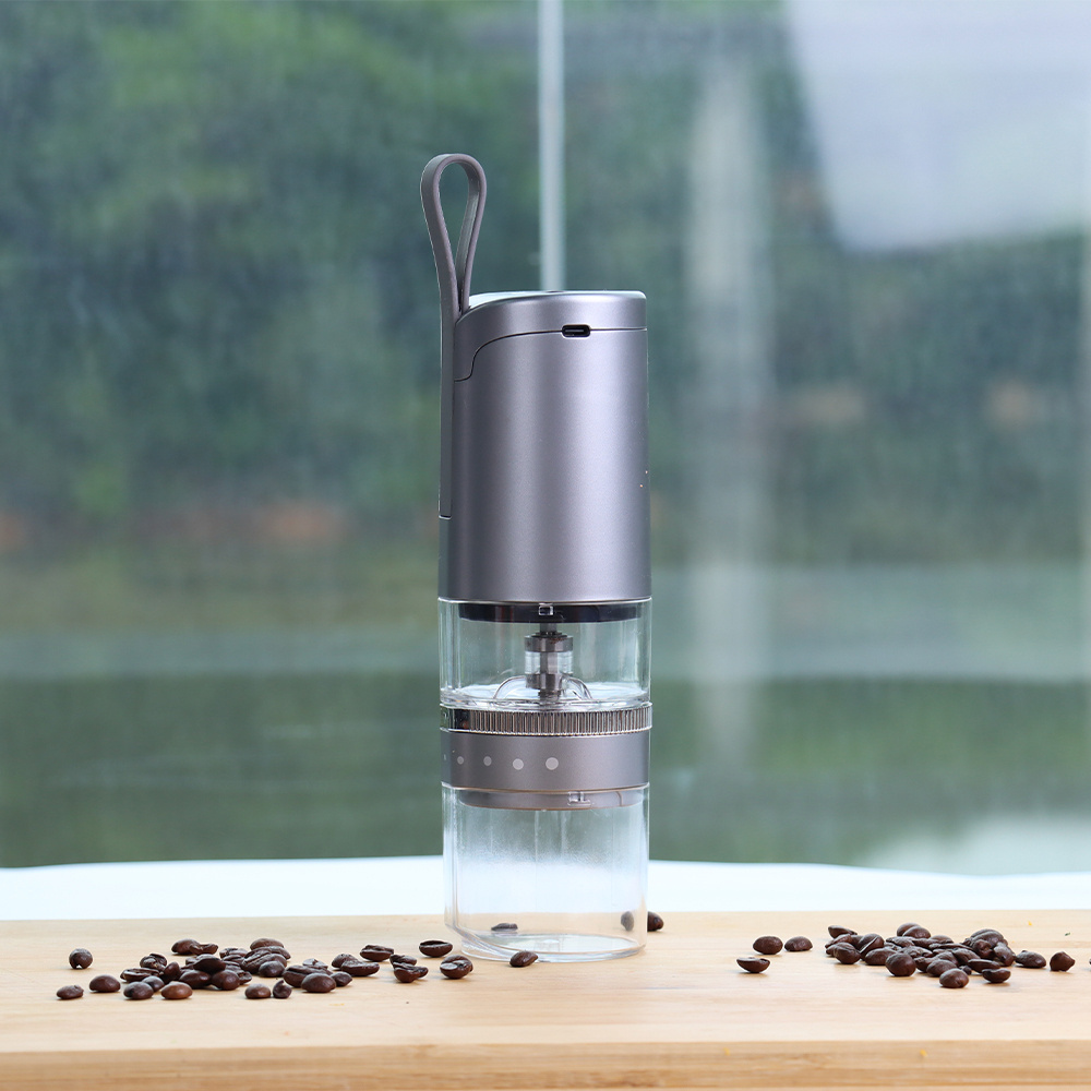 New design electric portable conical burr coffee mini electric grinder