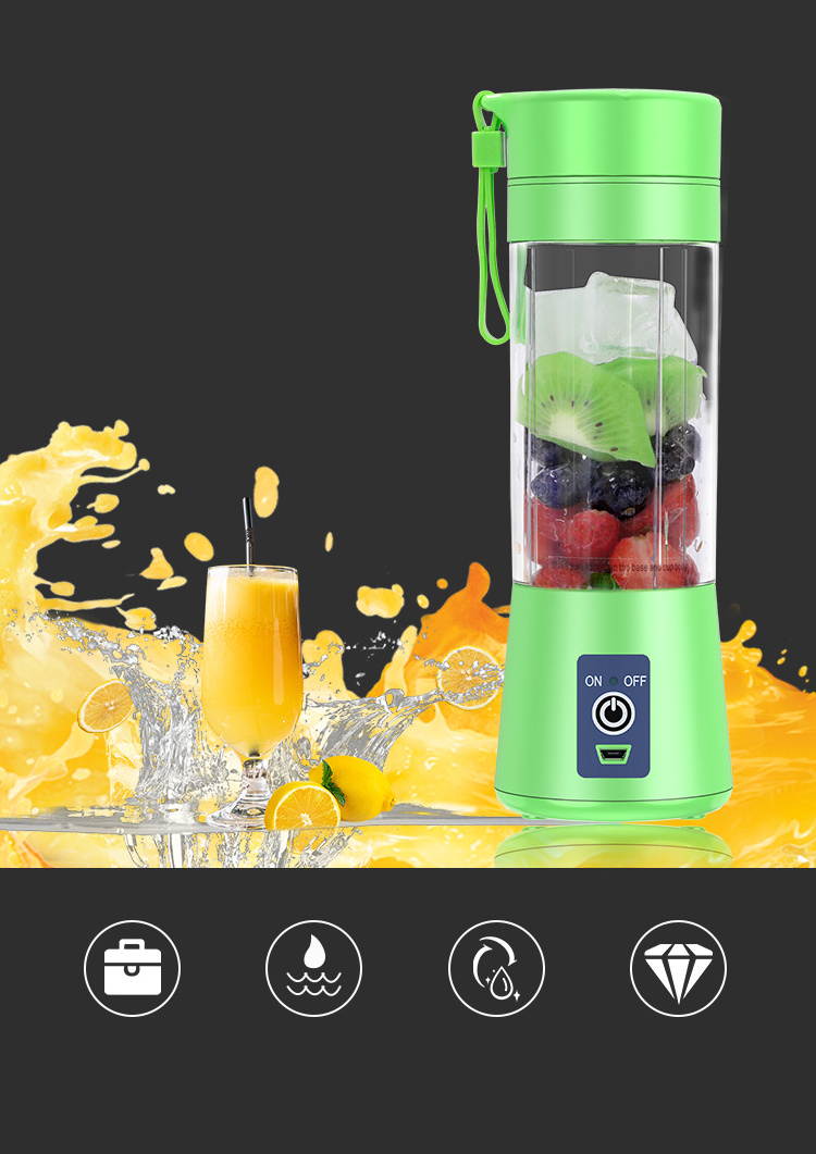 portable usb mixer electric juicer machine smoothie mini food processor personal cup juice blenders