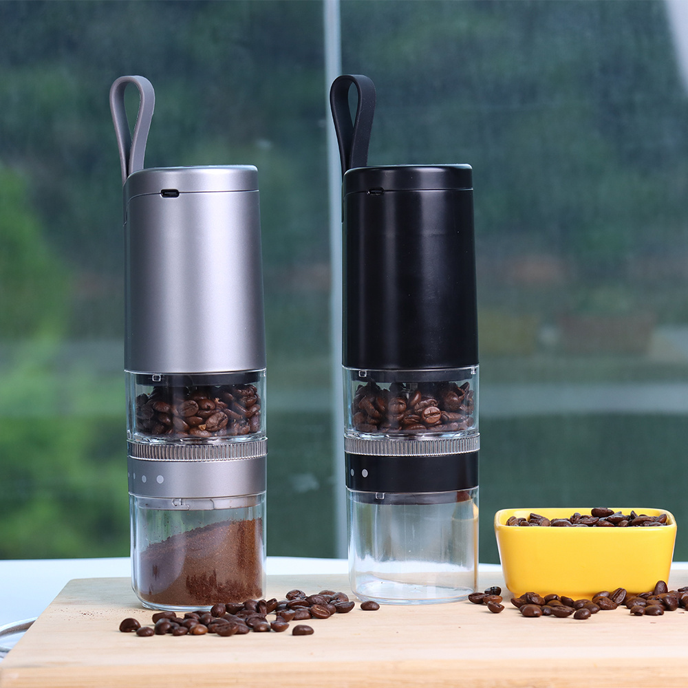 New design electric portable conical burr coffee mini electric grinder