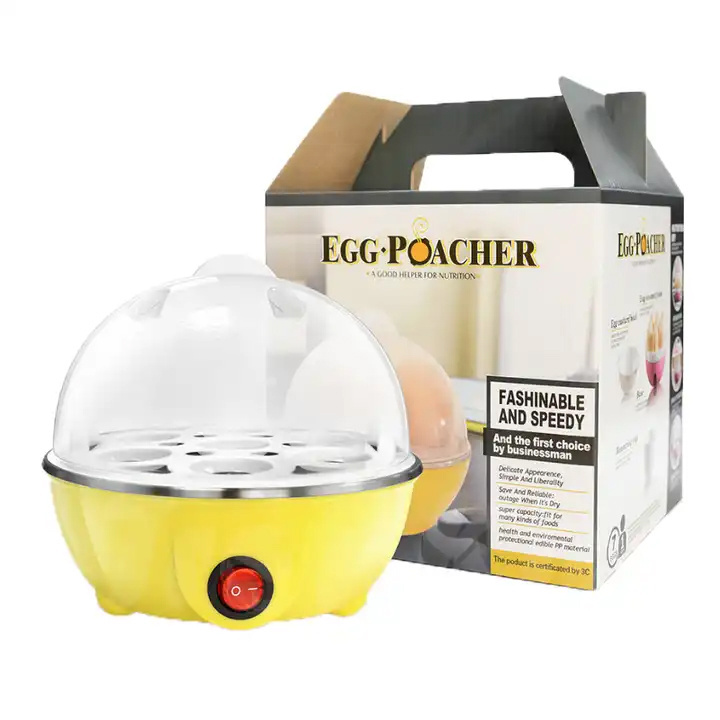 Electric Egg Steamer Breakfast Machine Auto Power Off Double Layer Poacher Multi-function Food Processor Kitchen Gift Boiler