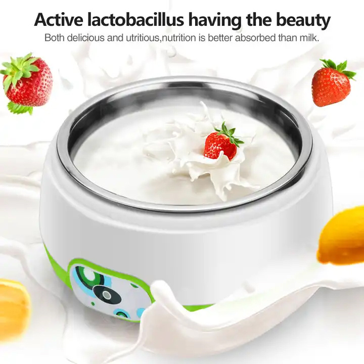 Home Electric Yogurt Maker Machine Mini Automatic Stainless Steel Yogurt Maker Greek Yogurt Maker