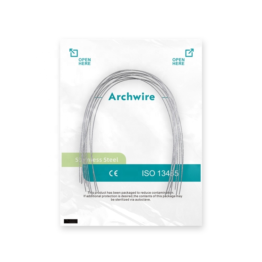 Denrotary Manufacturer Dental Ni-Ti Niti Stainless Steel Orthodontic Archwire/Arch Wire