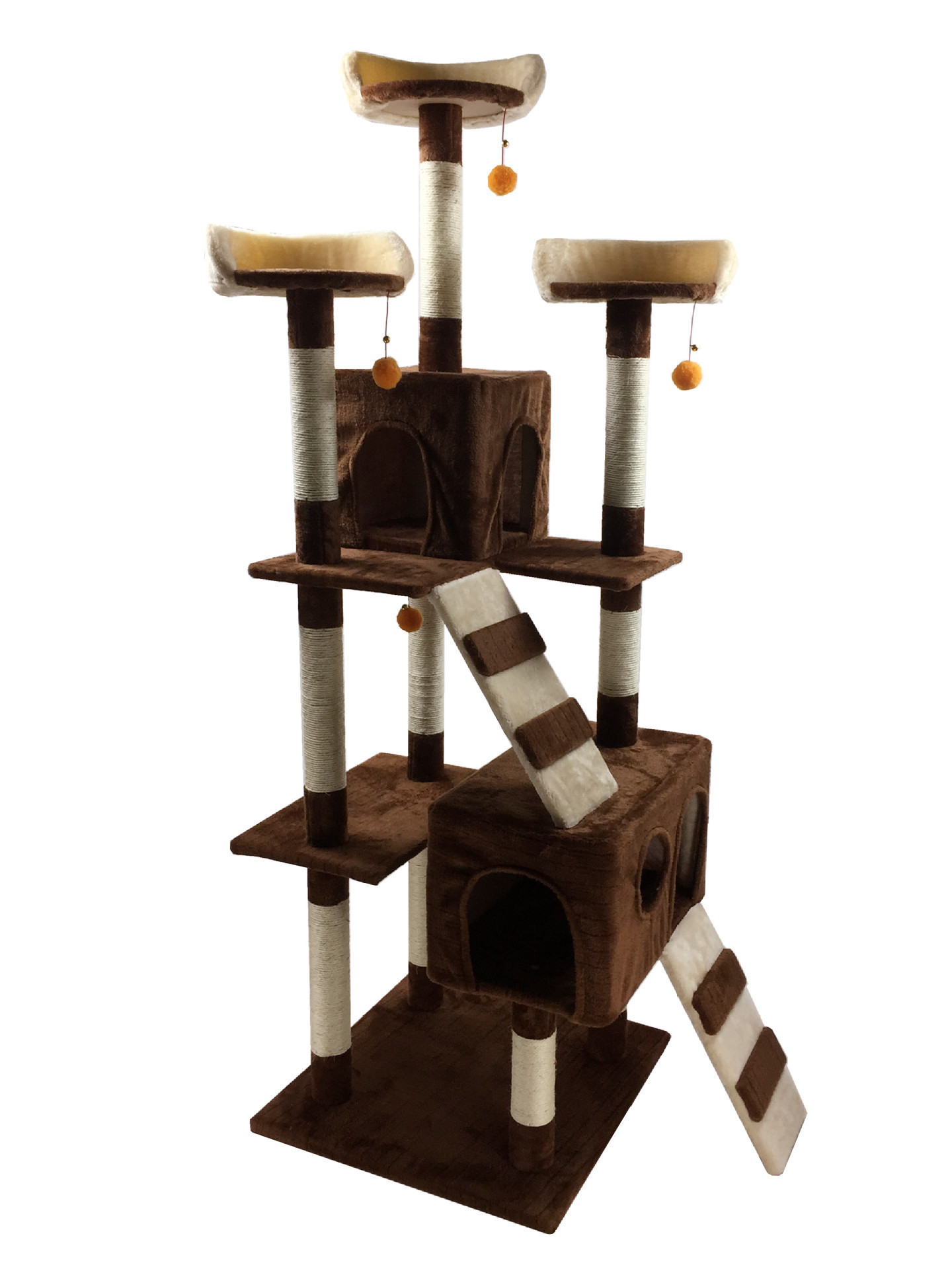 Large Paper Cat Litter Luxury Cats tree tower Cat  Climbing and Scratcher  toy hammock