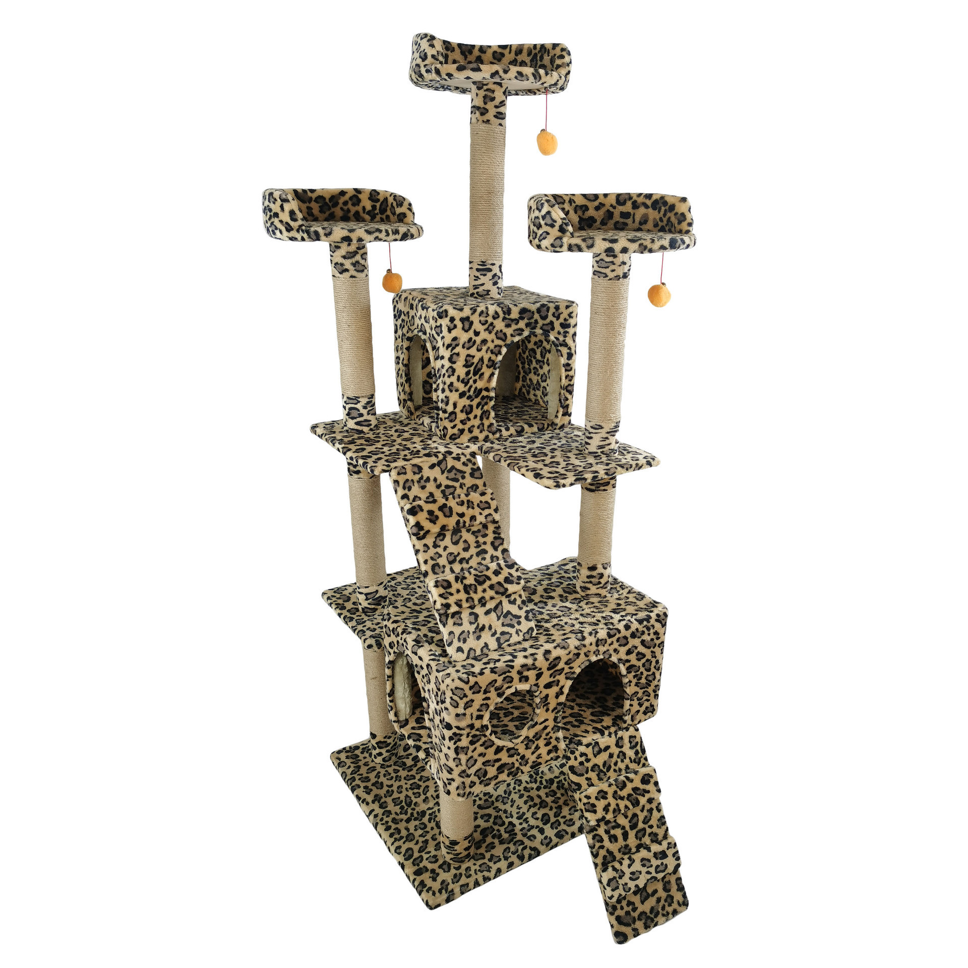 Large Paper Cat Litter Luxury Cats tree tower Cat  Climbing and Scratcher  toy hammock