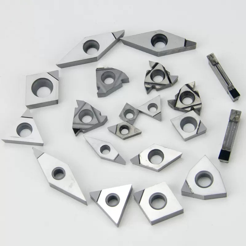 CBN PCD PCBN INSERTO PARA TRONZAR Lathe Cutting Tools External/Internal Turning Tools Boring Bar Turning Inserts for aluminium