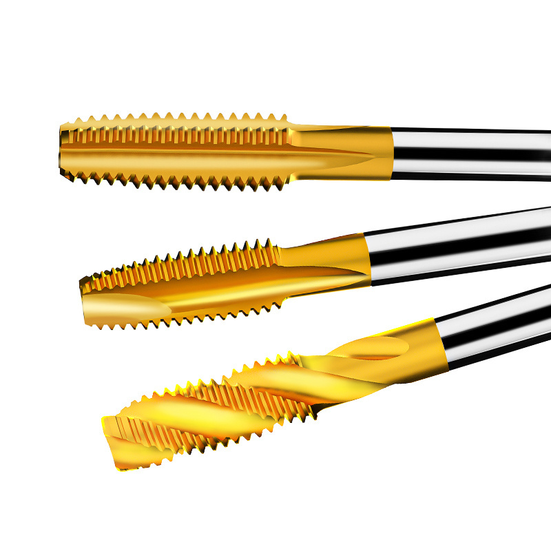 Solid Carbide and HSS Spiral Taps and Dies Combination for Machine - Ideal for Tapping Applications with Hand Taps