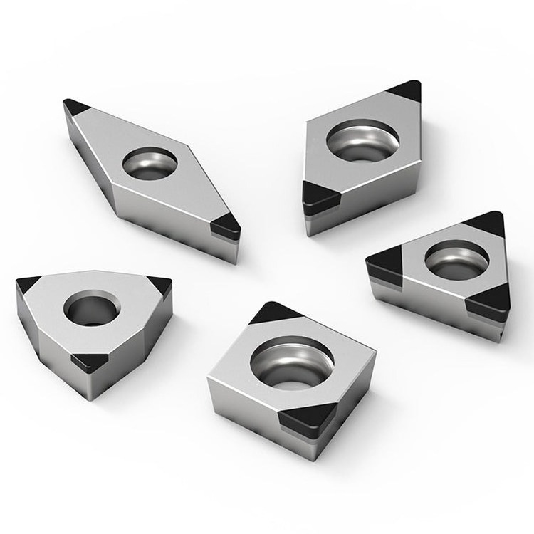 PCD Standard Insert DCGW090202 DNMA/DCGW Series for Machining aluminum alloy and non-ferrous metal CBN inserts