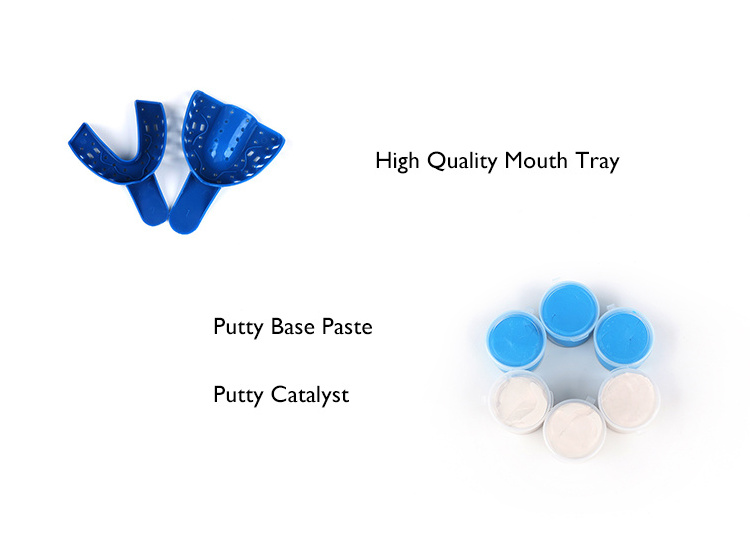 High Quality Impression Material Dental Putty Custom Grillz Mold Kit Teeth Dental Impression Kit