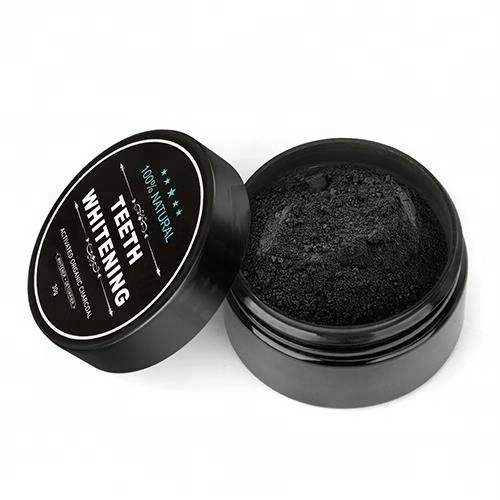 CE Approved Private Label Natural Organic Bamboo Coconut Charcoal White Teeth Powder Tooth Whitening Powder