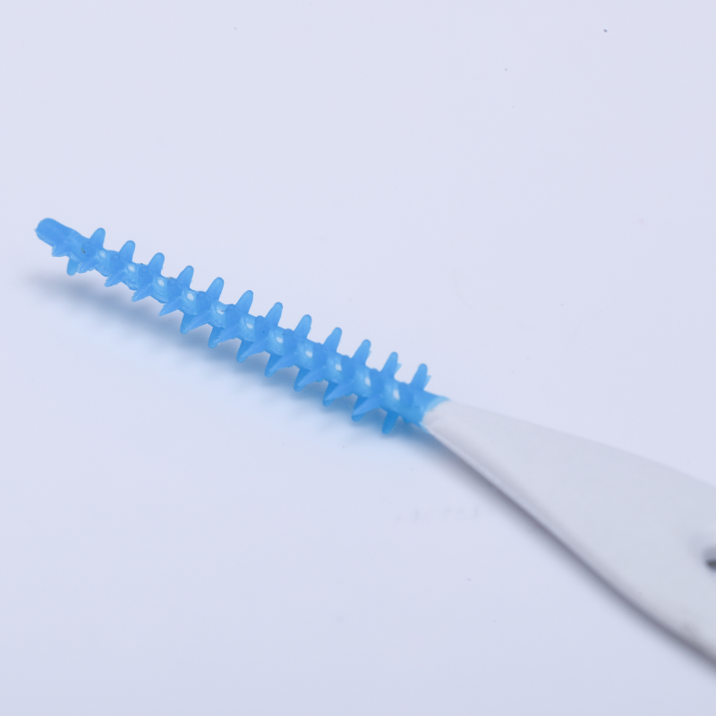 Sell portable interdental brush, clean mouth rubber head soft toothpick.