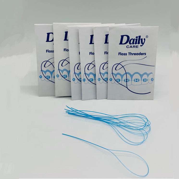 Sells orthodontic floss leads in portable kits for braces and Bridges.