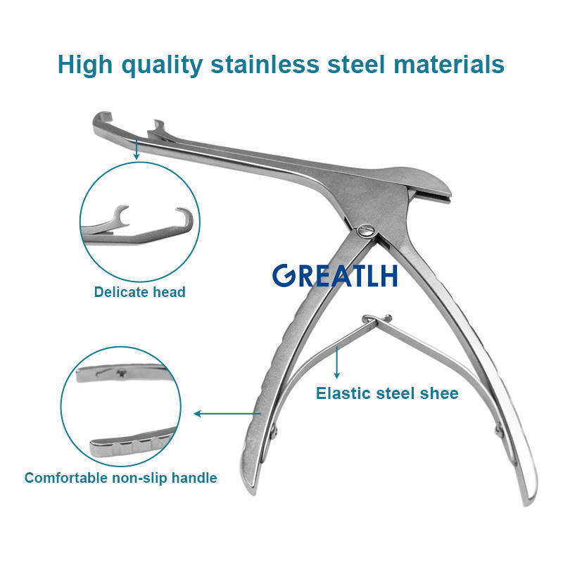 stainless steel orthopedic instrument Rib pressure clamp Laparoscopic Needle Holder medical forceps