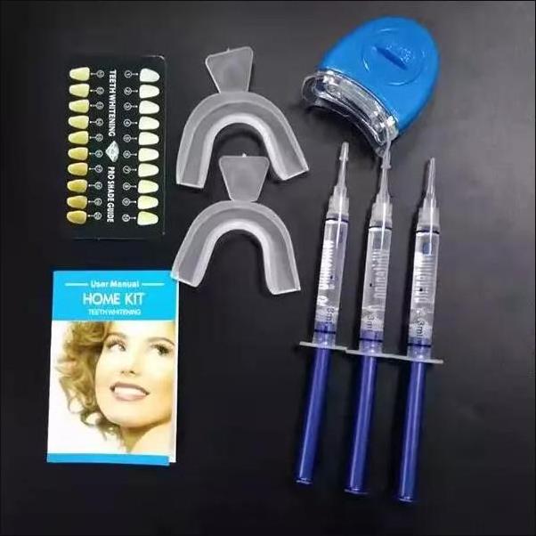 Family Personal Care Tooth Whitening Tooth Beauty Instrument Gel Set is convenient to carry for tooth cleaning and whitening