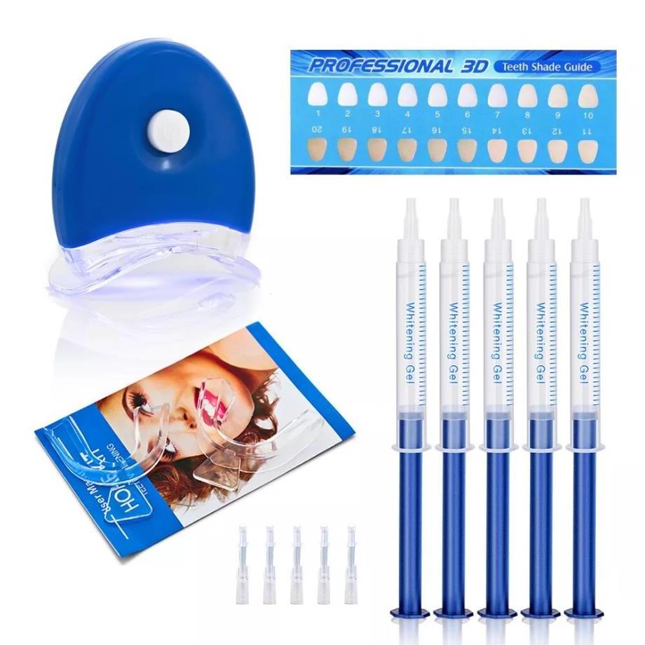 Family Personal Care Tooth Whitening Tooth Beauty Instrument Gel Set is convenient to carry for tooth cleaning and whitening