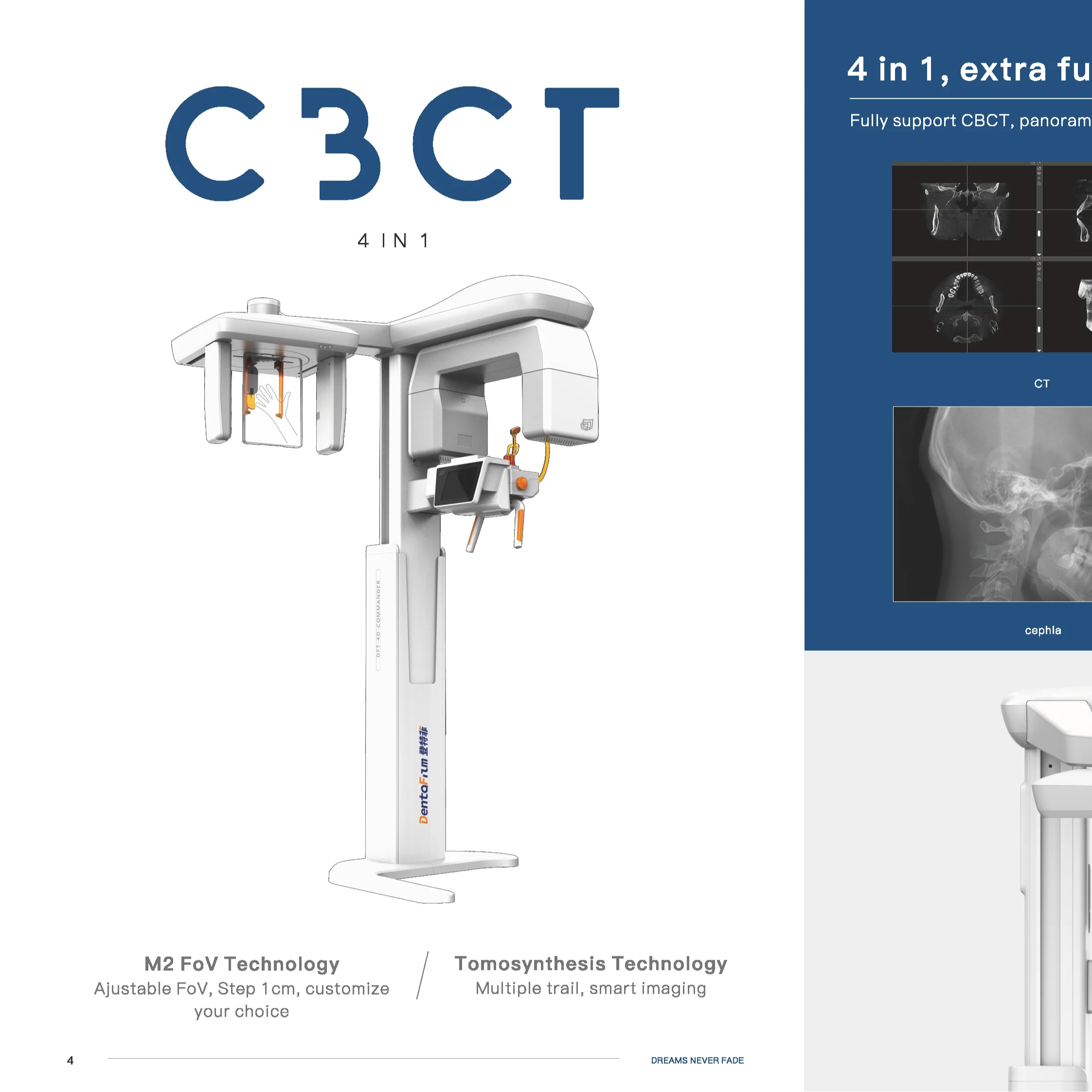 CBCT panoramic and cephalometric dental x ray  machine dental panoramic xray machine price  panoramic x-ray dental equipment