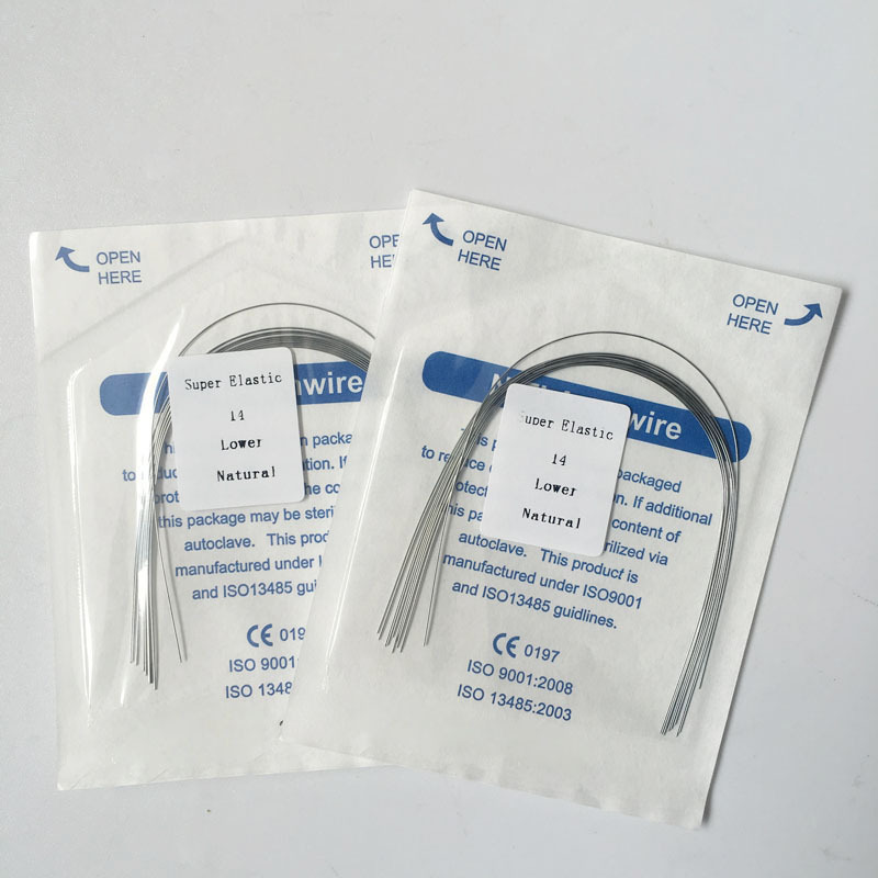 Best Standard dental arch wire Dental Orthodontic Super Elastic NiTi Oval Form Archwire