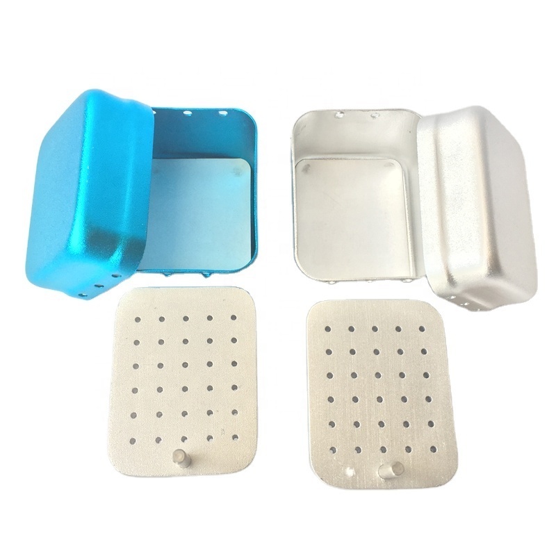 Hot Sale  30-Hole Autoclavable Box 30-Hole Bur Disinfection Box With Dental Supplies