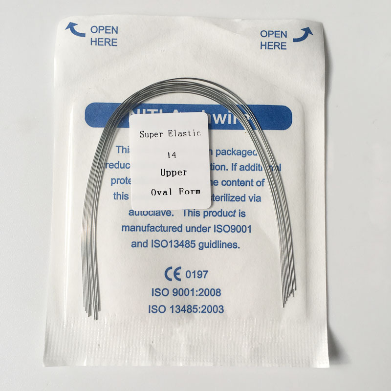 Best Standard dental arch wire Dental Orthodontic Super Elastic NiTi Oval Form Archwire