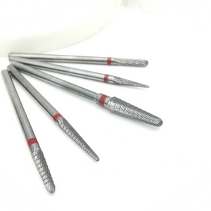 Dental consumables dental lab products Dentaire Rotary Burr Tungsten Carbide Polishing Burs Spiral cut carbide bur