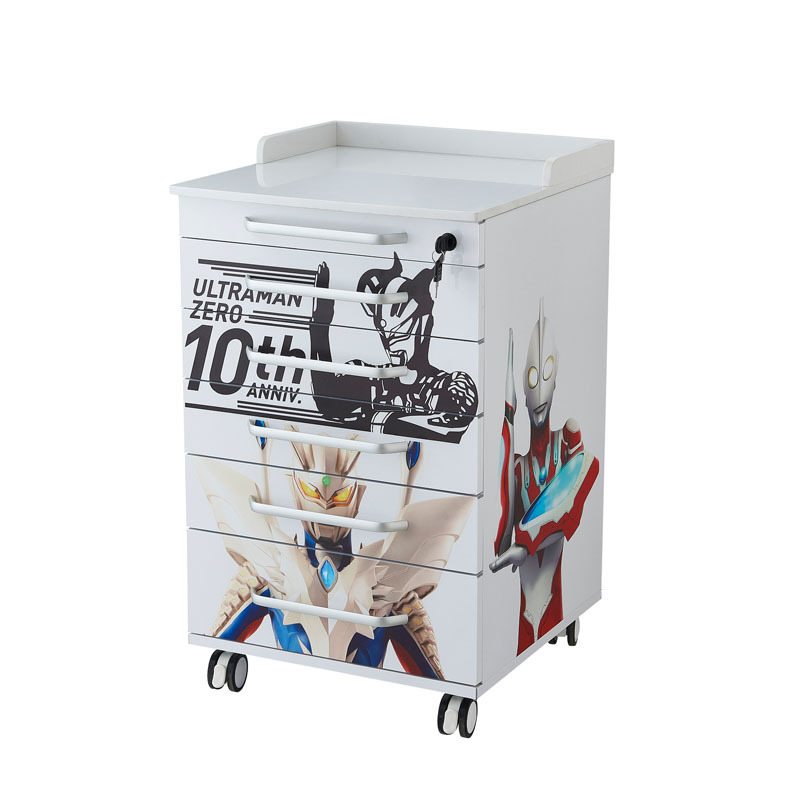 Colorful Dental Cabinet Mobile Dental Trolley for Sale With Sink And Drawers Metal Stainless Steel Dental Cabinet