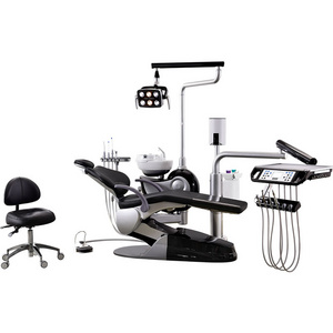 Italy Safety 2021 portable endodontist orthodontist dentist unit chair mobile black dental chair