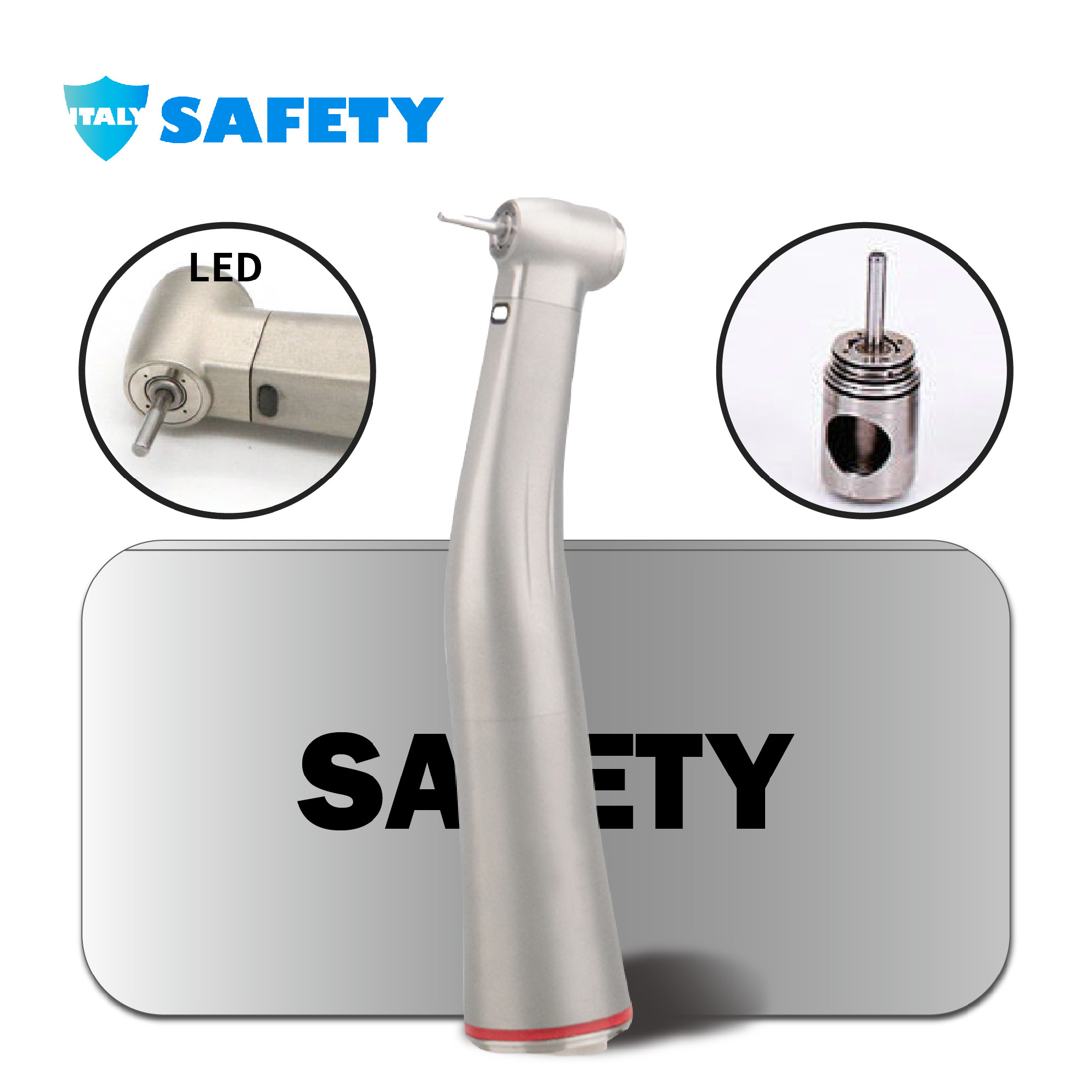 Safety big sale handpiece 150000 rpm dental led drills dental micromotor handpiece