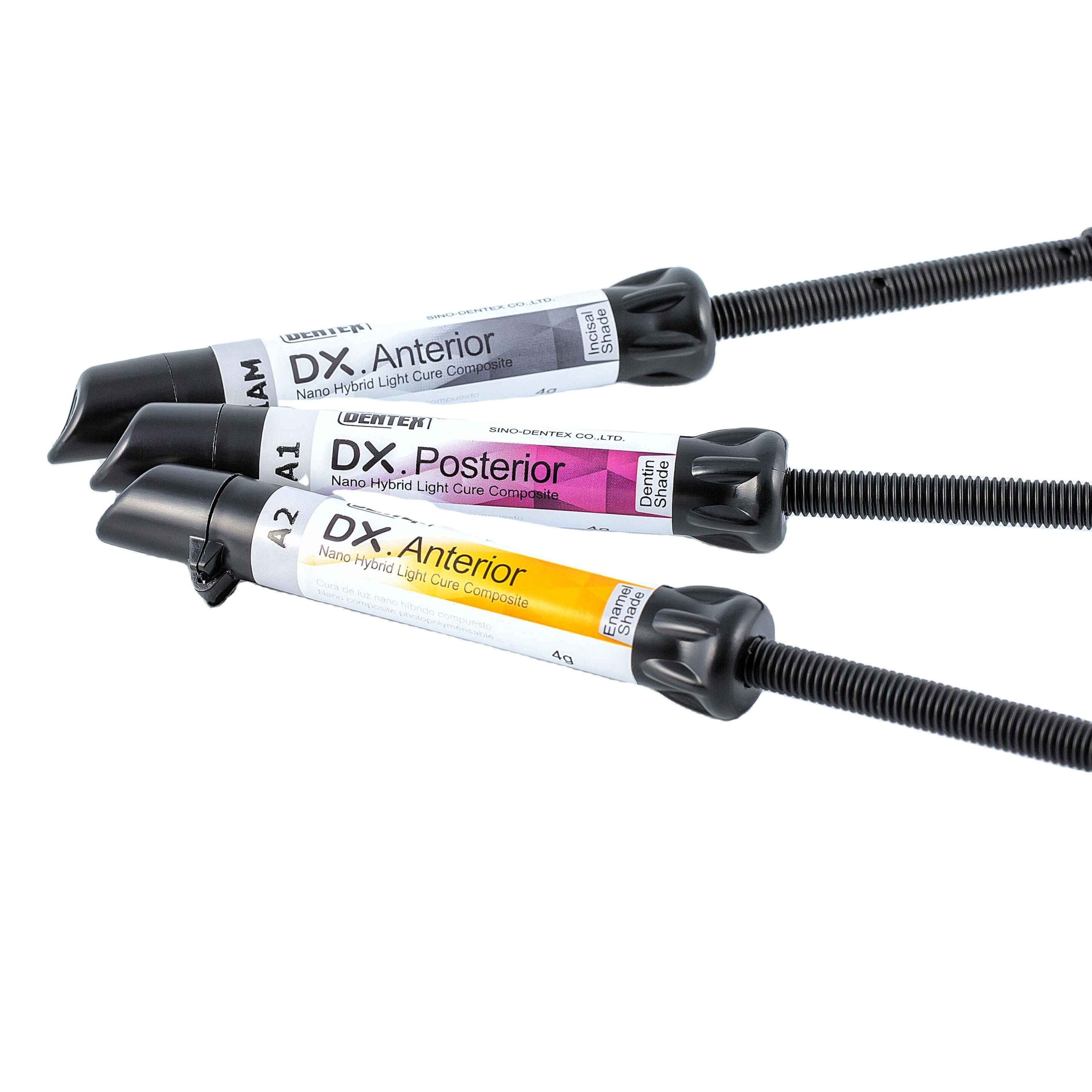 Dental Dentex DX. Universal Nano Hybrid Light Cure Composite Dental Universal/Anterior Posterior Resin  Filling Materials