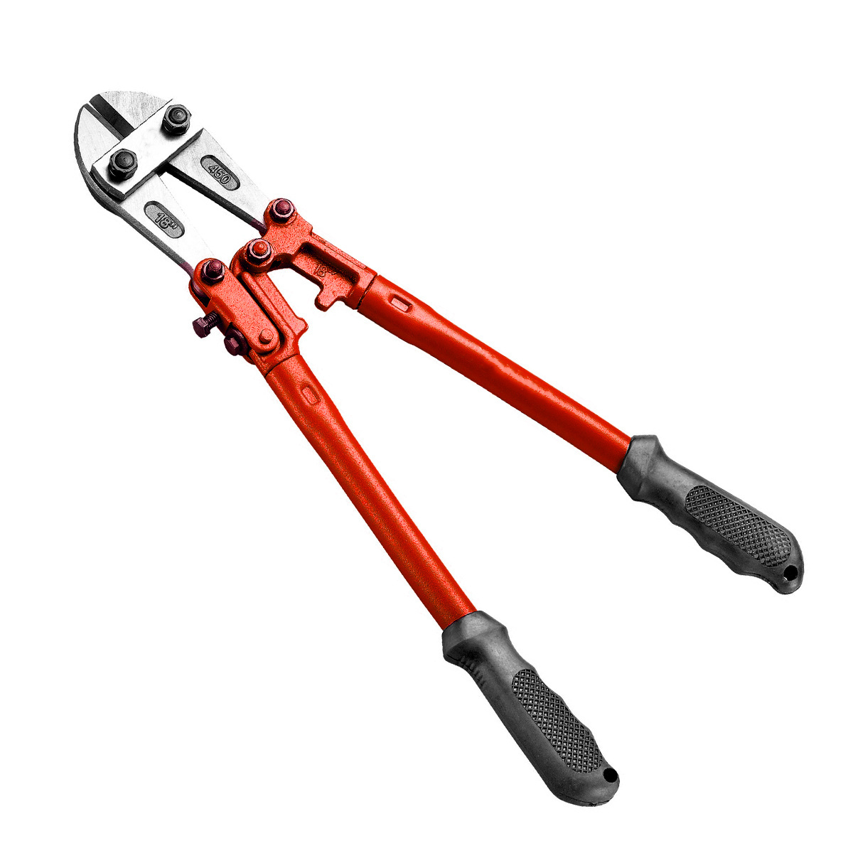 18'' Rubber handle bolt clippers wire cutter hand bolt cutter for cutting wire and rebar with sharp blade