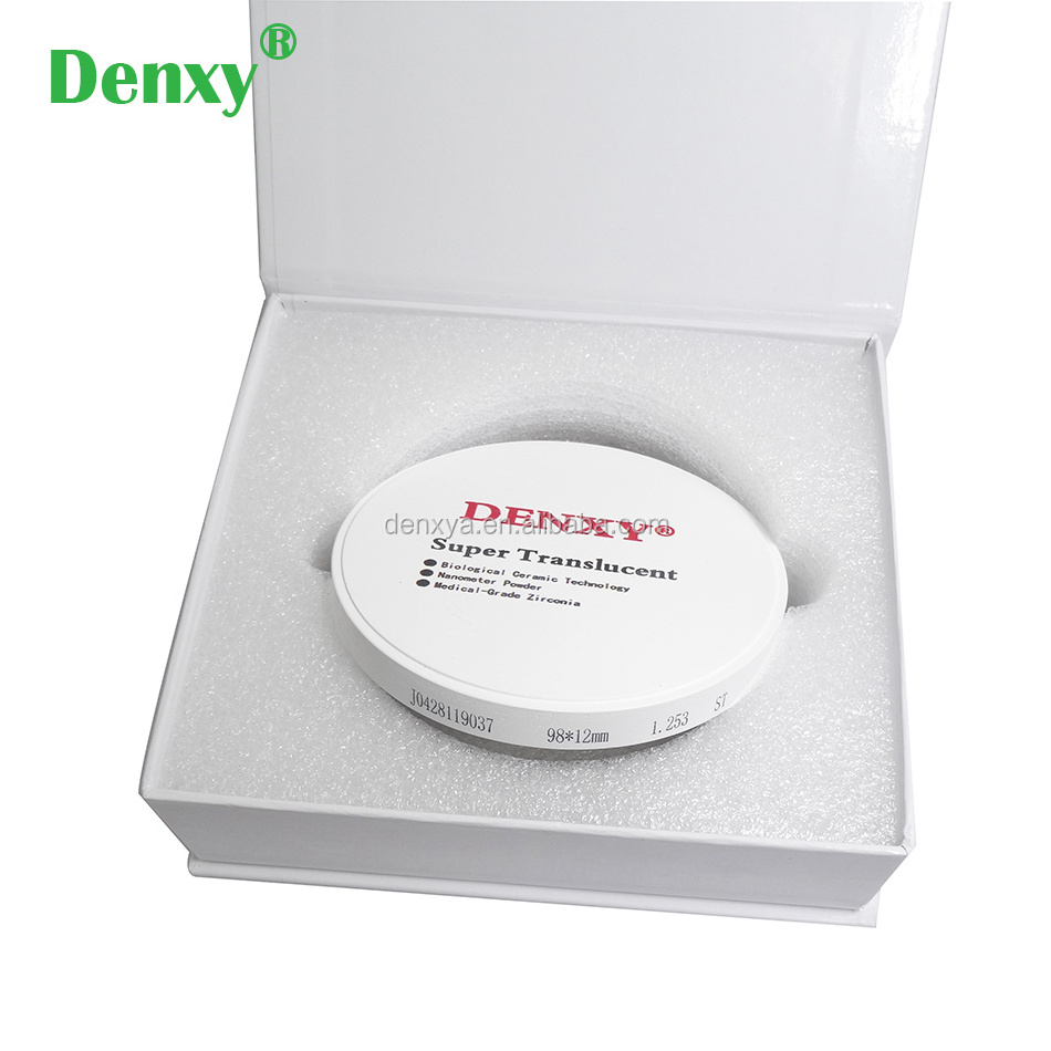 Denxy Dental Lab Cad Cam Pink Pmma Discs Dental Zirconia Ceramic Zirconia Block