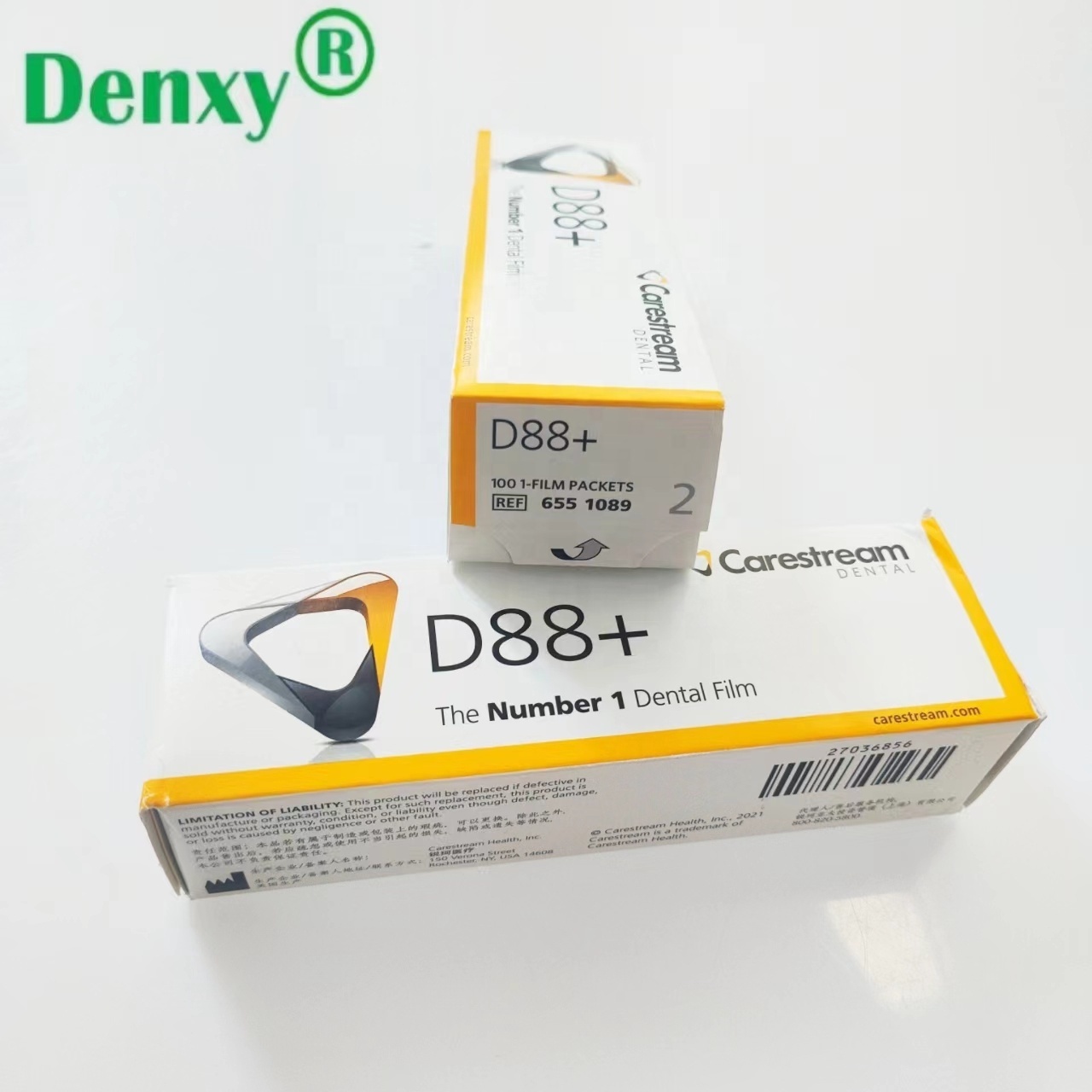 Denxy Dental Quality X-Ray Film Carestream D88+  Ideal for Diagnostic Purposes Intraoral Kodak Dental X-ray film for lightroom