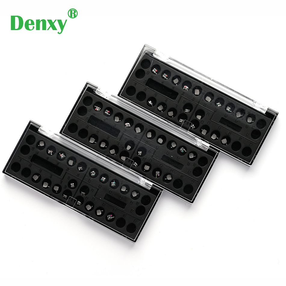 Denxy Dental Orthodontic Brace Kit Metal Brackets MIM Dental Brackets Roth Orthodontic Bracket