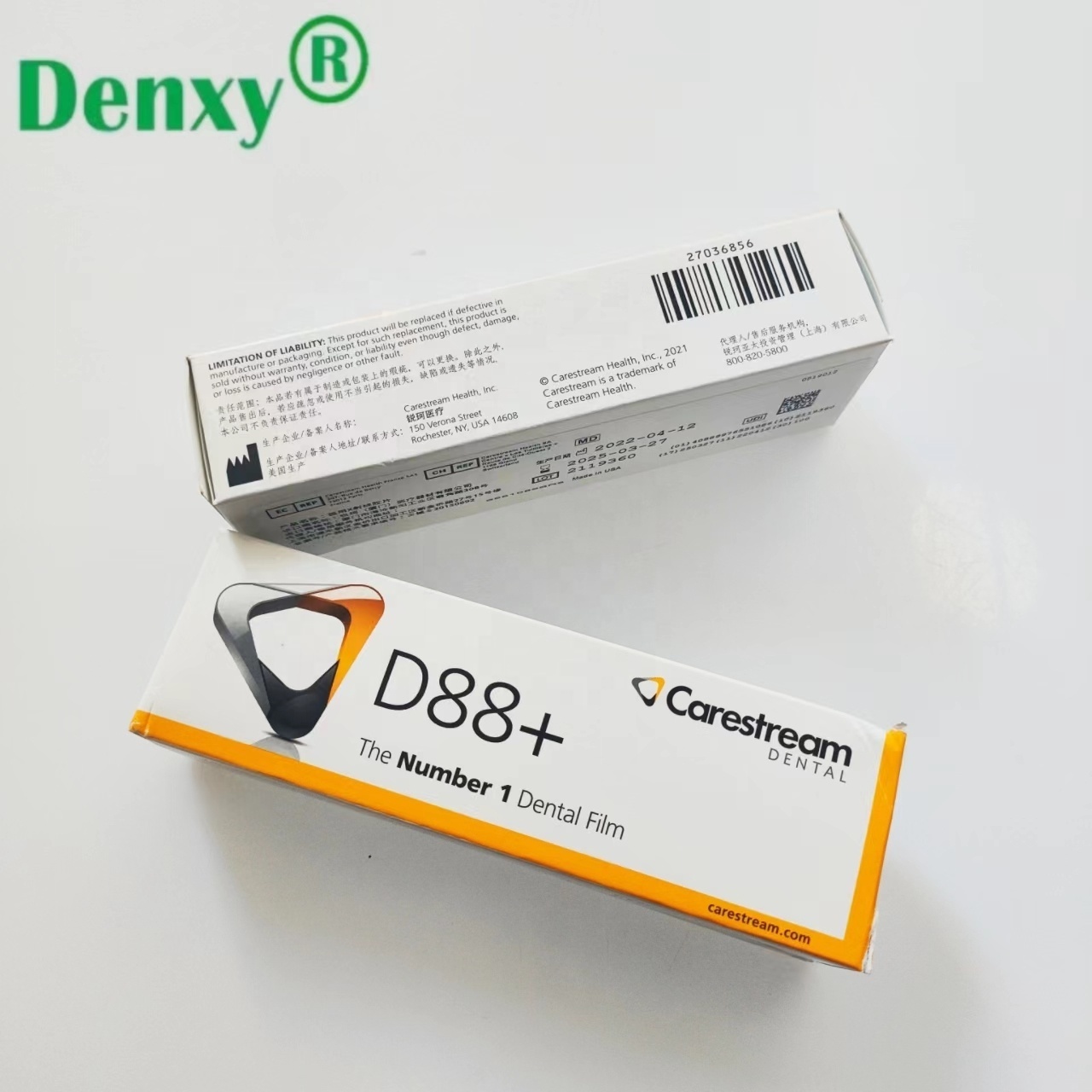 Denxy Dental Quality X-Ray Film Carestream D88+  Ideal for Diagnostic Purposes Intraoral Kodak Dental X-ray film for lightroom