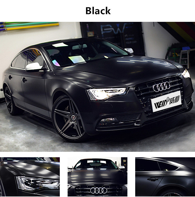 Best Quality Matte Satin Chrome Metallic Car Vinyl Wrap Film Bubble Free For Car Wrapping Foil