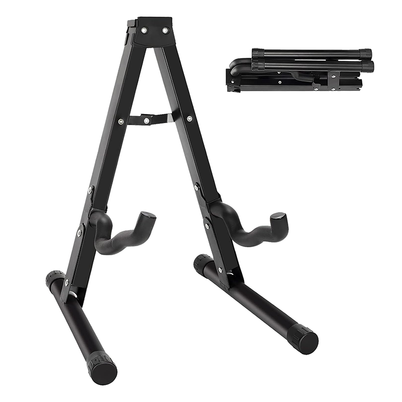 Guitar Stand Folding With Padded Foam A Frame Stand Fit Acoustic Bass Electric Guitar Banjo Ukulele